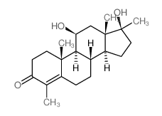 CAS#: 7153-88-0, (8S,9S,10R,11S,13S,14S,17S)-11,17-Dihydroxy-4,10,13,17-Tetramethyl-2,6 ,7,8,9,11,12,14,15,16-Decahydro-1H-Cyclopenta[a]Phenanthren-3-One