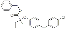 CAS#: 71548-99-7, Benzyl 2-[4-[(4-Chlorophenyl)Methyl]Phenoxy]-2-Methyl-Butanoate