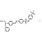 CAS#: 71550-23-7, Sodium 4-({[4-({4-[benzyl(ethyl)amino]phenyl}diazenyl)phenyl]sulfonyl}amino)benzenesulfonate