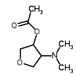 CAS#: 715645-66-2, 4-(Dimethylamino)tetrahydro-3-furanyl acetate