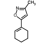CAS#: 7157-78-0, 5-(1-Cyclohexen-1-yl)-3-methyl-1,2-oxazole