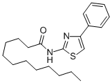 CAS#: 71576-02-8, N-(4-Phenyl-2-Thiazolyl)Dodecanamide
