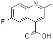 CAS#: 716-03-0, 6-Fluoro-2-methyl-4-quinolinecarboxylic acid