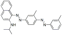 CAS#: 71619-12-0, N-(Isopropyl)-1-[[3-Methyl-4-[(3-Methylphenyl)Azo]Phenyl]Azo]Naphthalen-2-Amine
