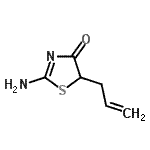 CAS#: 716316-09-5, 5-Allyl-2-amino-1,3-thiazol-4(5H)-one