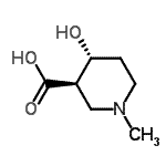CAS#: 716362-72-0, (3R,4R)-4-Hydroxy-1-methyl-3-piperidinecarboxylic acid