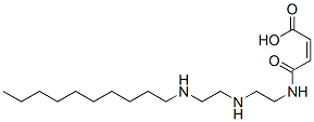 CAS 登录号：71662-67-4， (Z)-4-[[2-[[2-(癸基氨基)乙基]氨基]乙基]氨基]-4-氧代-2-丁烯酸