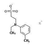 CAS#: 71673-17-1, Potassium 2-[ethyl(3-methylphenyl)amino]ethanesulfonate