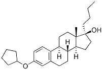 CAS#: 71733-12-5, 17 alpha-N-Butylestradiol-3-Cyclopentyl Ether