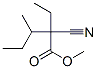 CAS 登录号：71735-23-4， 2-氰基-2-乙基-3-甲基-戊酸甲酯