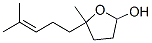 CAS 登录号：71735-73-4， 四氢-5-甲基-5-(4-甲基-3-戊烯基)-2-呋喃醇