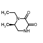 CAS#: 71754-90-0, (6R)-1-Ethyl-6-methyl-2,3-piperazinedione