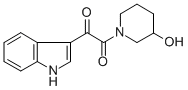 CAS 登录号：71765-50-9， 1-(1H-吲哚-3-基氧代乙酰基)-3-哌啶醇