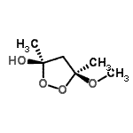 CAS#: 717888-69-2, (3R,5S)-5-Methoxy-3,5-dimethyl-1,2-dioxolan-3-ol