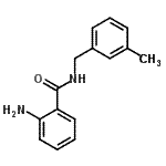 CAS#: 717893-10-2, 2-Amino-N-(3-methylbenzyl)benzamide