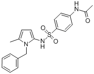 CAS#: 71795-33-0, N-(4-(((5-Methyl-1-Benzyl-1H-Imidazol-2-Yl)Amino)Sulfonyl)Phenyl)-Acetamide