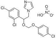 CAS#: 71821-01-7, 1-(2-((4-Chlorophenoxy)Methoxy)-2-(2,4-Dichlorophenyl)Ethyl)-1H-Imidazole Nitrate