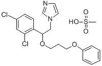 CAS#: 71821-26-6, 1-(2-(2,4-Dichlorophenyl)-2-(3-Phenoxypropoxy)Ethyl)-1H-Imidazole Monomethanesulfonate