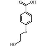 CAS#: 7184-99-8, 4-[(2-Hydroxyethyl)sulfanyl]benzoic acid