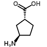 CAS#: 71869-43-7, (1R,3R)-3-Aminocyclopentanecarboxylic acid