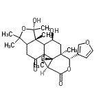 CAS#: 71899-58-6, (1S,5aR,5bR,6aS,9R,9aS,11S,11bR)-9-(3-Furyl)-1,11-dihydroxy-1,3,3,5a,9a,11b-hexamethyldecahydro[2]benzofuro[5,4-f]oxireno[d]isochromene-5,7(3H,6aH)-dione