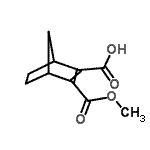 CAS#: 71913-08-1, 3-(Methoxycarbonyl)bicyclo[2.2.1]hept-2-ene-2-carboxylic acid