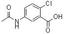 CAS 登录号：719282-11-8， 5-乙酰氨基-2-氯苯甲酸