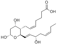 CAS#: 71953-80-5, 7-[(2R,3S,4S)-Tetrahydro-4,6-Dihydroxy-2-[(1E,3S,5Z)-3-Hydroxy-1,5-Octadien-1-Yl]-2H-Pyran-3-Yl]-(5Z)-5-Heptenoic Acid