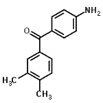 CAS#: 71969-25-0, (4-Aminophenyl)(3,4-dimethylphenyl)methanone