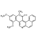 CAS 登录号：71989-98-5， 2-(2,4,6-三甲氧基苯基)苯并[f]喹啉-1-羧酸