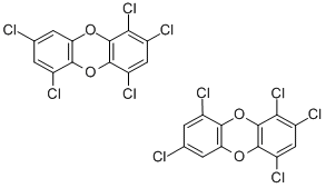 CAS#: 71998-76-0, 1,2,4,6,8/1,2,4,7,9-Pentachlorodibenzo-p-Dioxin