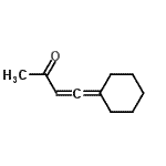 CAS 登录号：72001-21-9， 4-环己基亚基-3-丁烯-2-酮