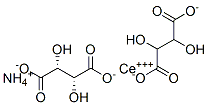 CAS 登录号：72017-57-3， 铵;铈(+3)阳离子;(2R,3R)-2,3-二羟基丁烷二酸盐