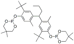 CAS#: 72018-03-2, 2-[2-Tert-Butyl-4-[1-[5-Tert-Butyl-4-[(5,5-Dimethyl-1,3,2-Dioxaphosphinan-2-Yl)Oxy]-2-Methylphenyl]Butyl]-5-Methylphenoxy]-5,5-Dimethyl-1,3,2-Dioxaphosphinane