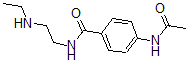 CAS 登录号：72040-49-4， 4-乙酰氨基-N-(2-乙基氨基乙基)苯甲酰胺