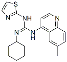 CAS#: 72042-11-6, 2-Cyclohexyl-1-(6-Methylquinolin-4-Yl)-3-(1,3-Thiazol-2-Yl)Guanidine