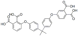 CAS#: 72066-79-6, 3-[4-[1-[4-(3,4-Dicarboxyphenoxy)Phenyl]-1-Methylethyl]Phenoxy]-1,2-Benzenedicarboxylicacid