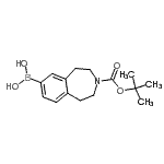 CAS#: 720692-77-3, (3-{[(2-Methyl-2-propanyl)oxy]carbonyl}-2,3,4,5-tetrahydro-1H-3-benzazepin-7-yl)boronic acid