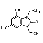 CAS#: 720714-83-0, 1,3-Diethyl-5,7-dimethyl-1,3-dihydro-2H-indol-2-one