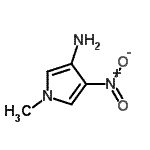 CAS#: 72083-66-0, 1-Methyl-4-nitro-1H-pyrrol-3-amine