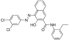 CAS 登录号：72088-86-9， 4-[(3,4-二氯苯基)偶氮]-N-(2-乙基苯基)-3-羟基萘-2-甲酰胺