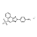CAS#: 72102-76-2, Sodium 2-(4-aminophenyl)-2H-naphtho[1,2-d][1,2,3]triazole-5-sulfonate