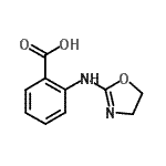 CAS#: 72115-36-7, 2-(4,5-Dihydro-1,3-oxazol-2-ylamino)benzoic acid