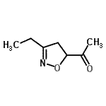 CAS#: 72128-81-5, 1-(3-Ethyl-4,5-dihydro-1,2-oxazol-5-yl)ethanone