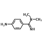 CAS#: 721387-57-1, 4-Amino-N,N-dimethylbenzenecarboximidamide