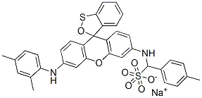 CAS#: 72139-04-9, Sodium 4-[[6'-[(2,4-Dimethylphenyl)Amino]-1,1-Dioxidospiro[Benzo[c]Oxathiole-3,9'-Xanthene]-3'-Yl]Amino]-2,3-Dimethylbenzenesulfonic Acid