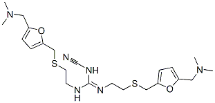 CAS#: 72148-12-0, 3-Cyano-1,2-Bis[2-[[5-(Dimethylaminomethyl)Furan-2-Yl]Methylsulfanyl]Ethyl]Guanidine