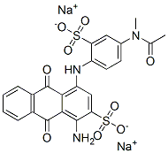 CAS#: 72152-54-6, Disodium 1-Amino-9,10-Dioxo-4-[[4-(2-Oxopropylamino)-2-Sulfonatophenyl]Amino]Anthracene-2-Sulfonate