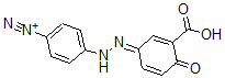 CAS#: 72152-89-7, 4-[(2E)-2-(3-Carboxy-4-Oxo-1-Cyclohexa-2,5-Dienylidene)Hydrazinyl]Benzenediazonium