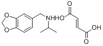CAS 登录号：72156-41-3， N-(1,3-苯并二氧戊环-5-基甲基)丙-2-胺; N-(1,3-苯并二氧戊环-5-基甲基)丙-2-胺; But-2-烯二酸